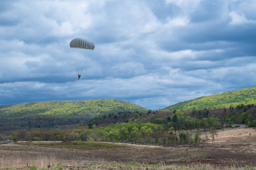Joint Airborne Operations: DLA Distribution riggers join 148th ASOS to conduct static line jump