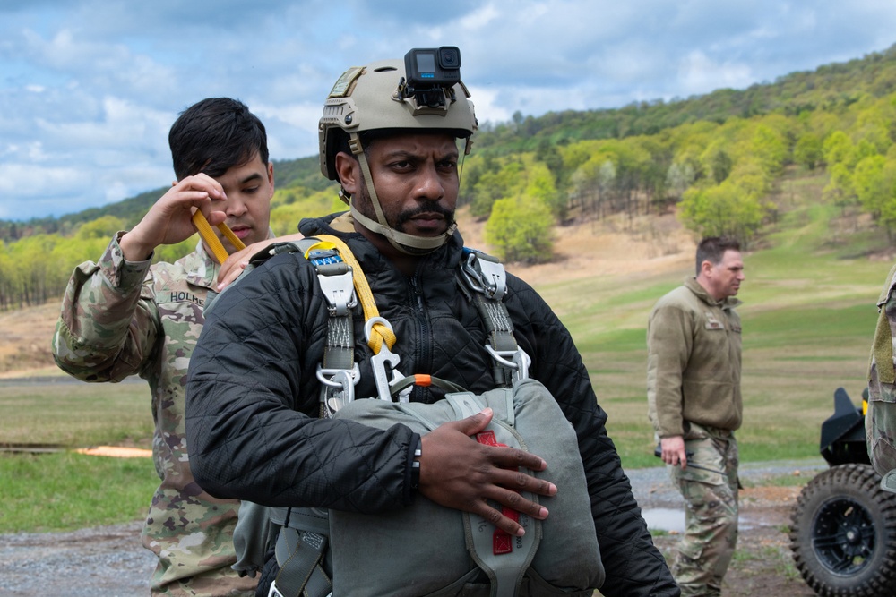 Joint Airborne Operations: DLA Distribution riggers join 148th ASOS to conduct static line jump