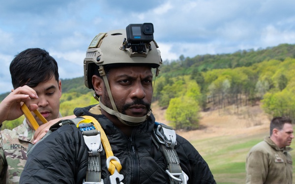 Joint Airborne Operations: DLA Distribution riggers join 148th ASOS to conduct static line jump