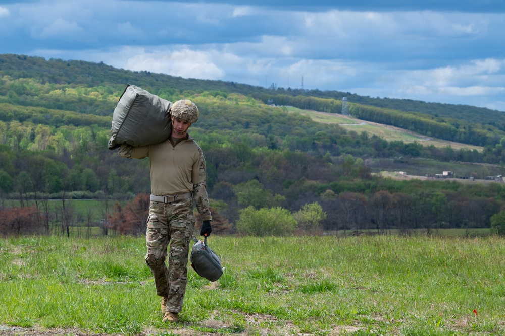 Joint Airborne Operations: DLA Distribution riggers join 148th ASOS to conduct static line jump