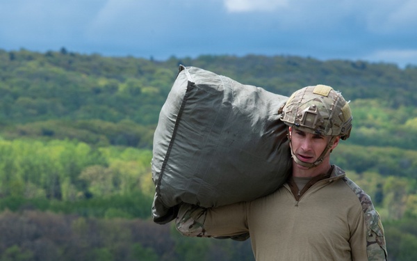 Joint Airborne Operations: DLA Distribution riggers join 148th ASOS to conduct static line jump
