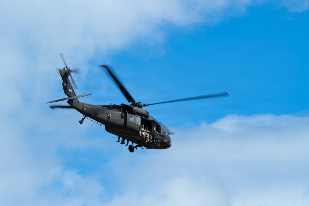 Joint Airborne Operations: DLA Distribution riggers join 148th ASOS to conduct static line jump