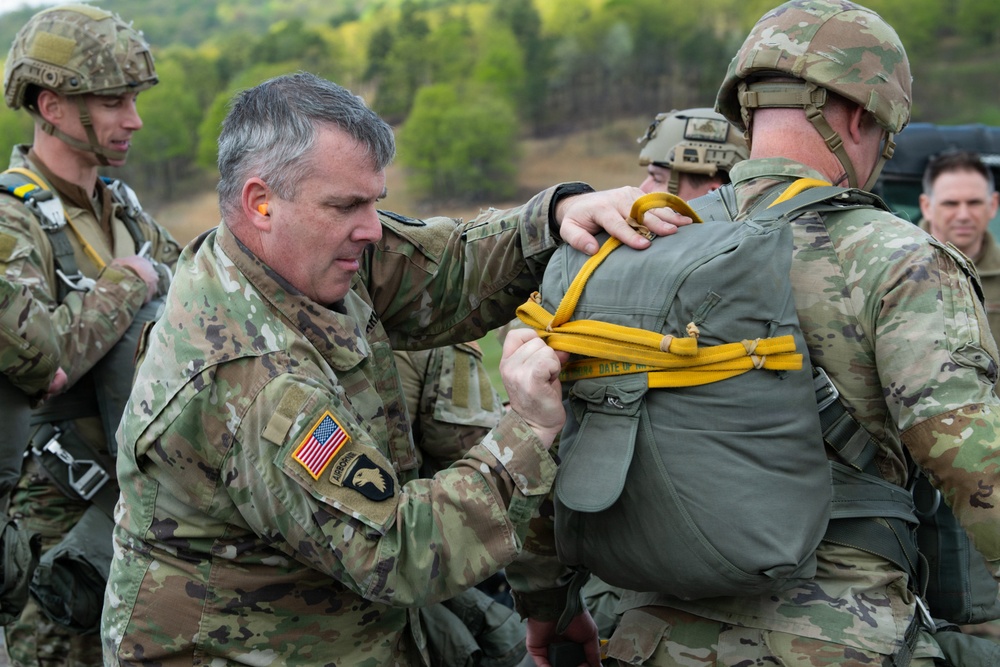 Joint Airborne Operations: DLA Distribution riggers join 148th ASOS to conduct static line jump