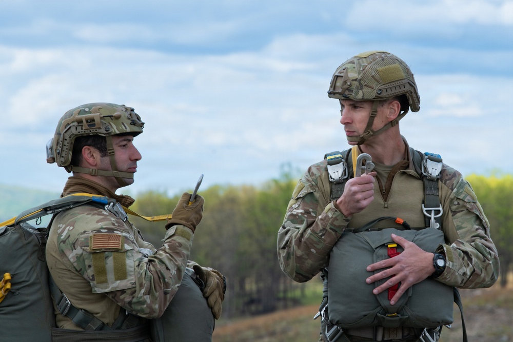 Joint Airborne Operations: DLA Distribution riggers join 148th ASOS to conduct static line jump