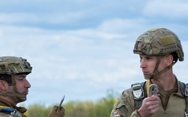 Joint Airborne Operations: DLA Distribution riggers join 148th ASOS to conduct static line jump