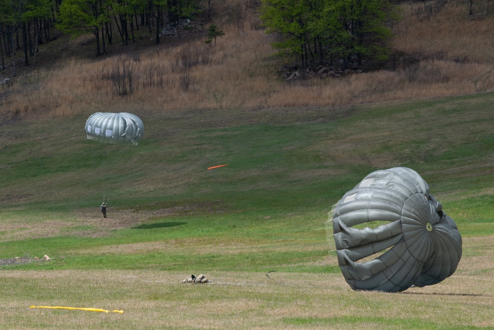 Joint Airborne Operations: DLA Distribution riggers join 148th ASOS to conduct static line jump