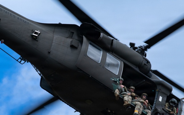 Joint Airborne Operations: DLA Distribution riggers join 148th ASOS to conduct static line jump