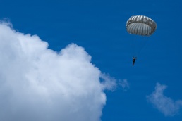 Joint Airborne Operations: DLA Distribution riggers join 148th ASOS to conduct static line jump