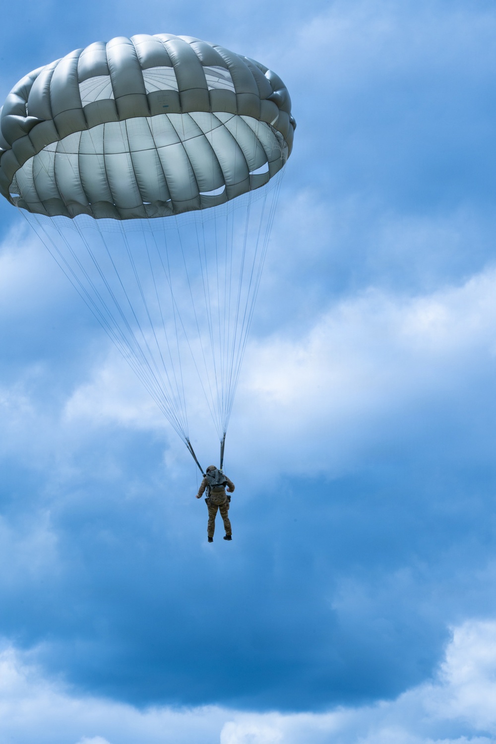Joint Airborne Operations: DLA Distribution riggers join 148th ASOS to conduct static line jump