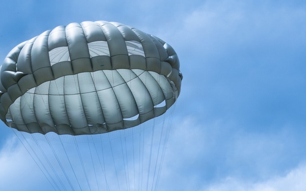 Joint Airborne Operations: DLA Distribution riggers join 148th ASOS to conduct static line jump