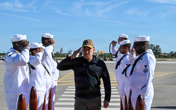 Acting Secretary of the Navy visits NAVSTA Rota