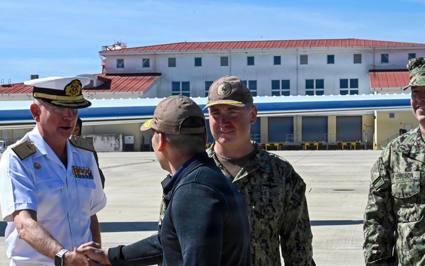 Acting Secretary of the Navy visits NAVSTA Rota