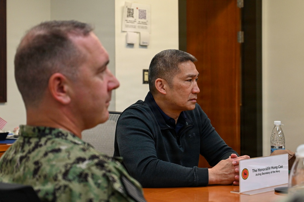 Acting Secretary of the Navy visits NAVSTA Rota