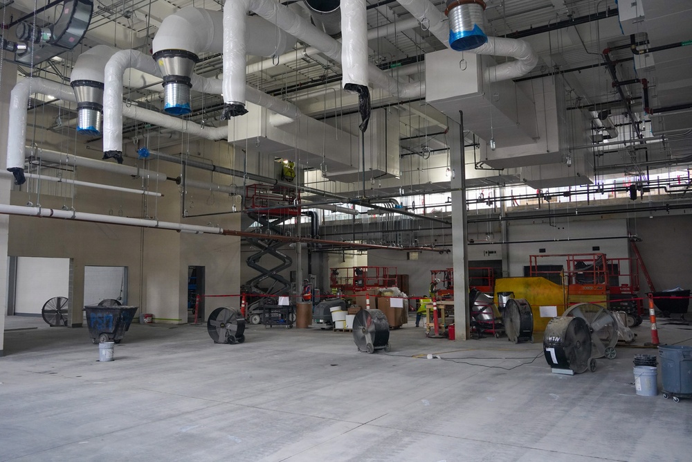 Construction continues on the Louisville Medical Center May 6, 2026