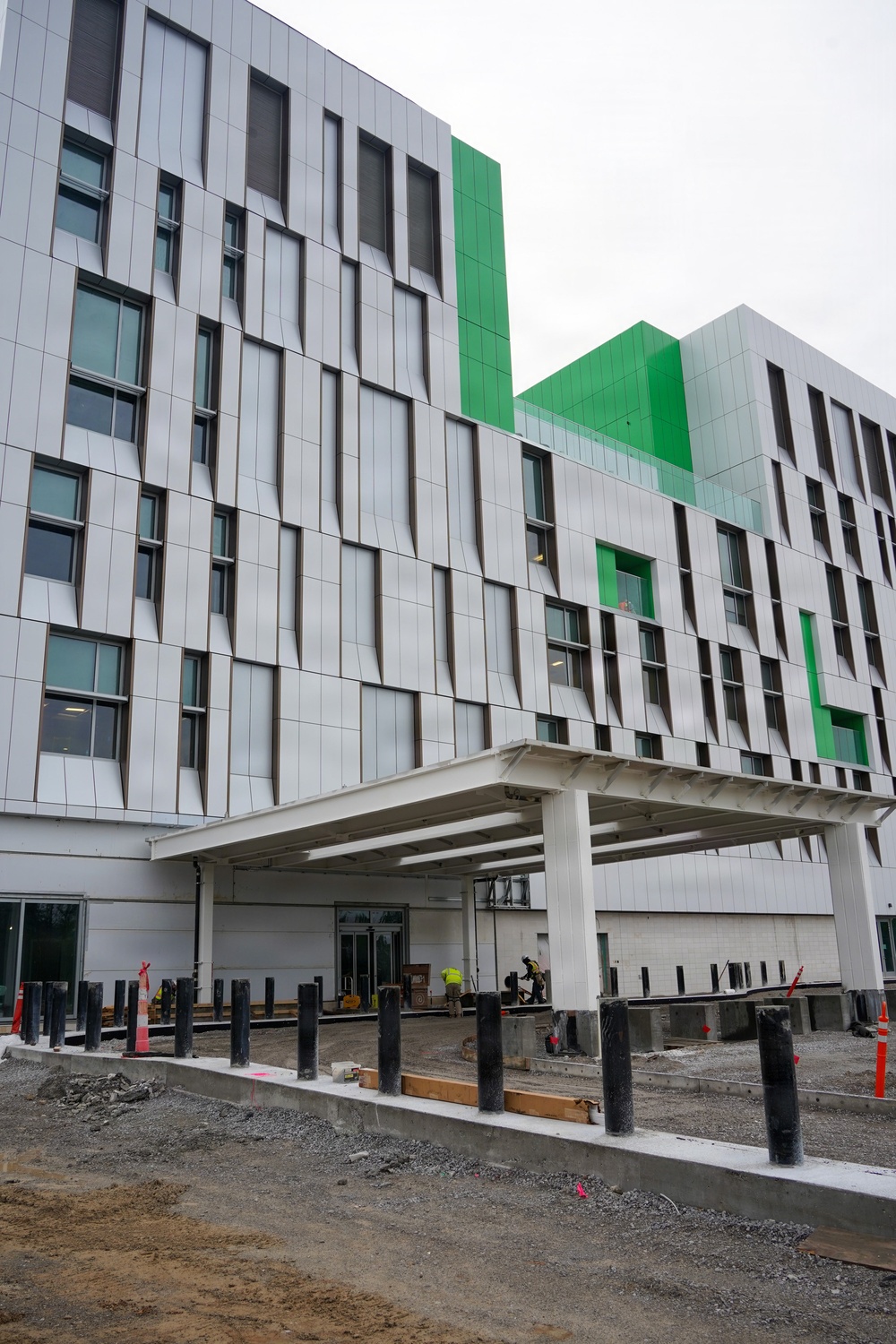 Construction continues on the Louisville Medical Center May 6, 2026