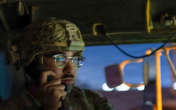 U.S. Army Soldiers Conduct Operations in the Middle East