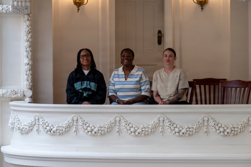 Navy Medicine Fiscal Year 2025 Sailor of the Year Daughters of the American Revolution Museum tour
