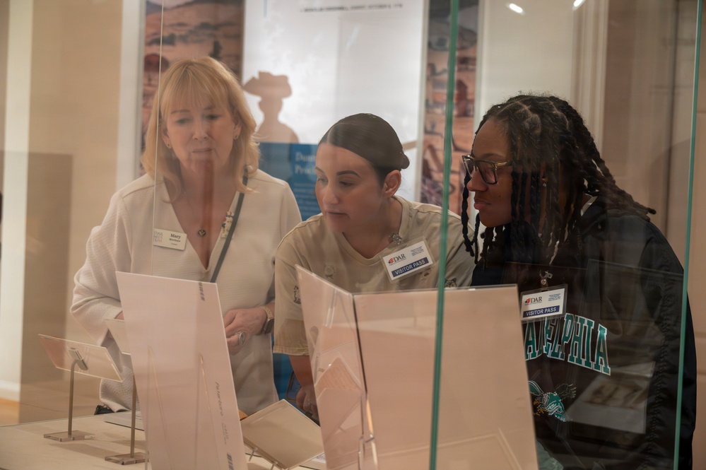 Navy Medicine Fiscal Year 2025 Sailor of the Year Daughters of the American Revolution Museum tour