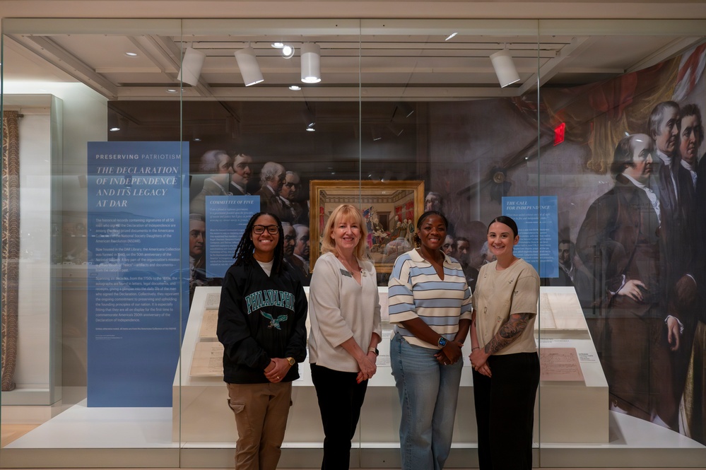 Navy Medicine Fiscal Year 2025 Sailor of the Year Daughters of the American Revolution Museum tour