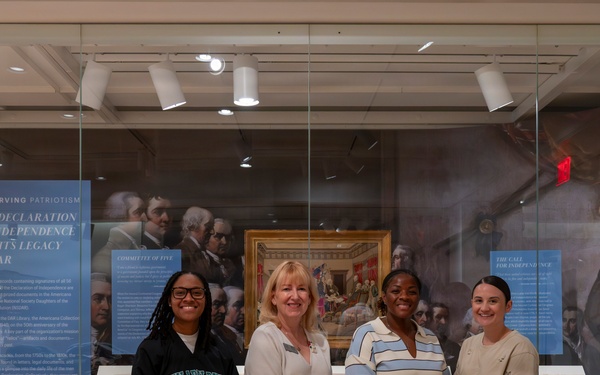 Navy Medicine Fiscal Year 2025 Sailor of the Year Daughters of the American Revolution Museum tour