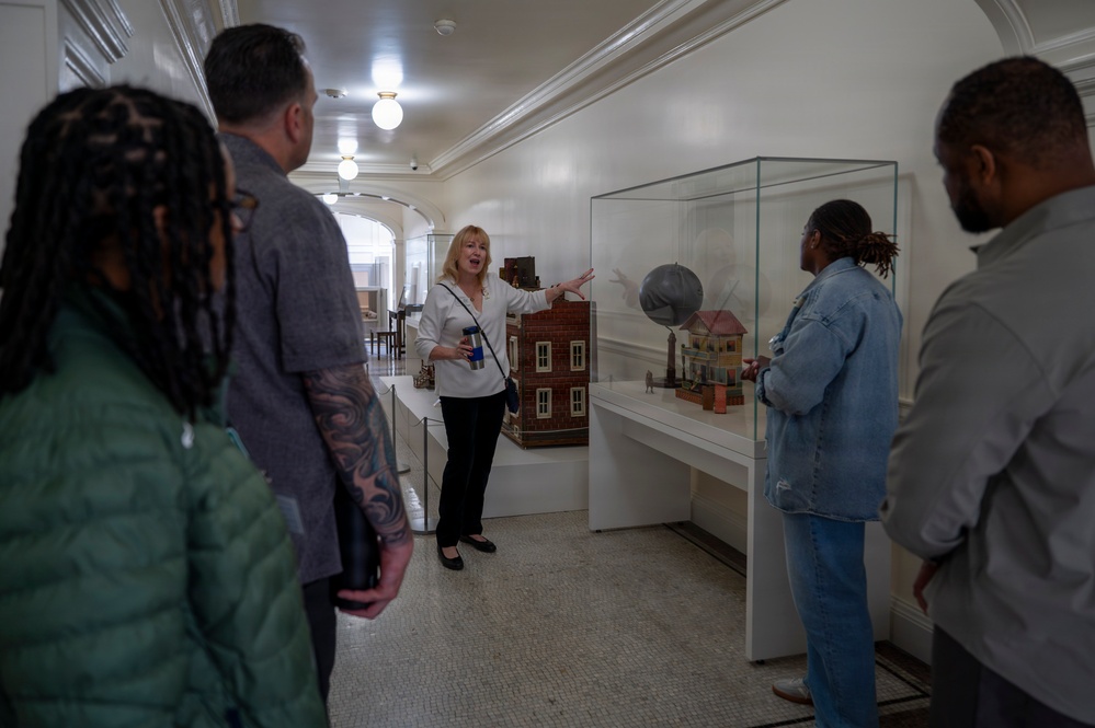 Navy Medicine Fiscal Year 2025 Sailor of the Year Daughters of the American Revolution Museum tour