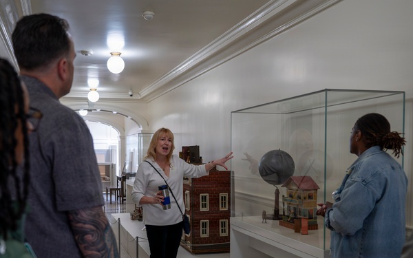 Navy Medicine Fiscal Year 2025 Sailor of the Year Daughters of the American Revolution Museum tour