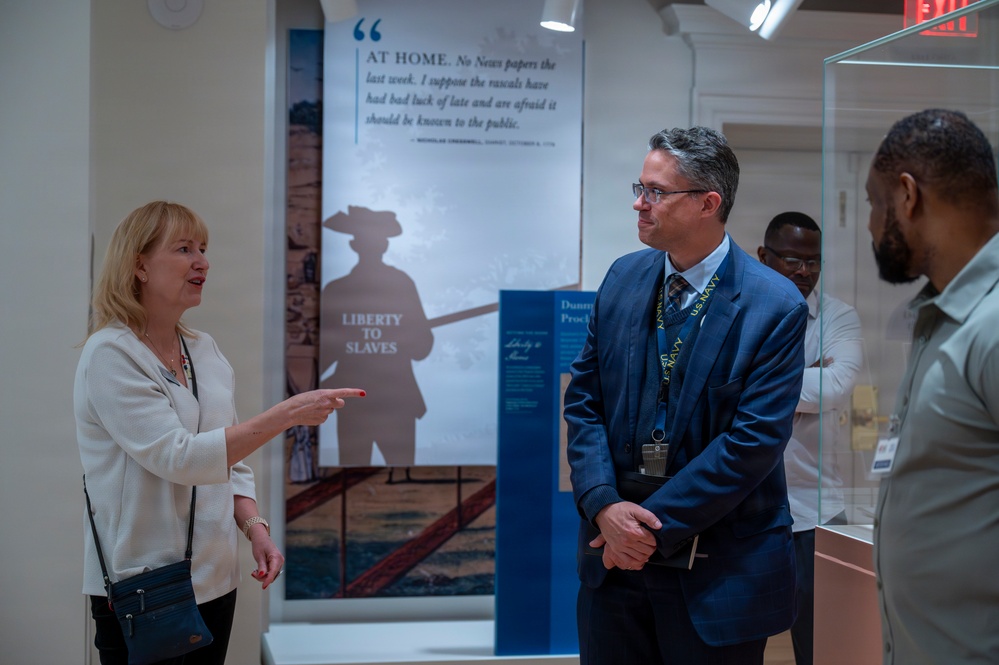 Navy Medicine Fiscal Year 2025 Sailor of the Year Daughters of the American Revolution Museum tour
