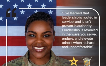 21st TSC Hero of the Week, Sgt. JaLesa Morrow