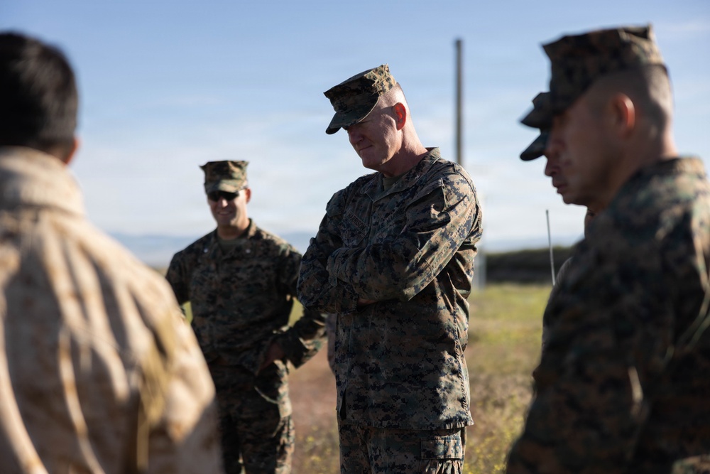 U.S. Marines coordinate close air support during Exercise Garnet Rattler