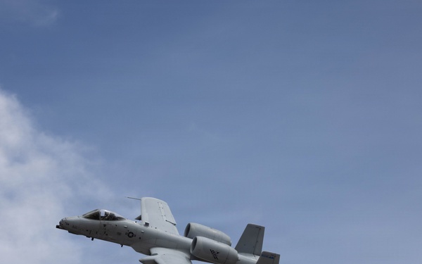 U.S. Marines coordinate close air support during Exercise Garnet Rattler