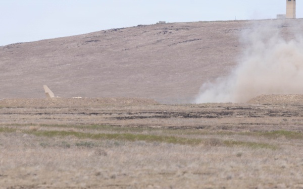 U.S. Marines coordinate close air support during Exercise Garnet Rattler