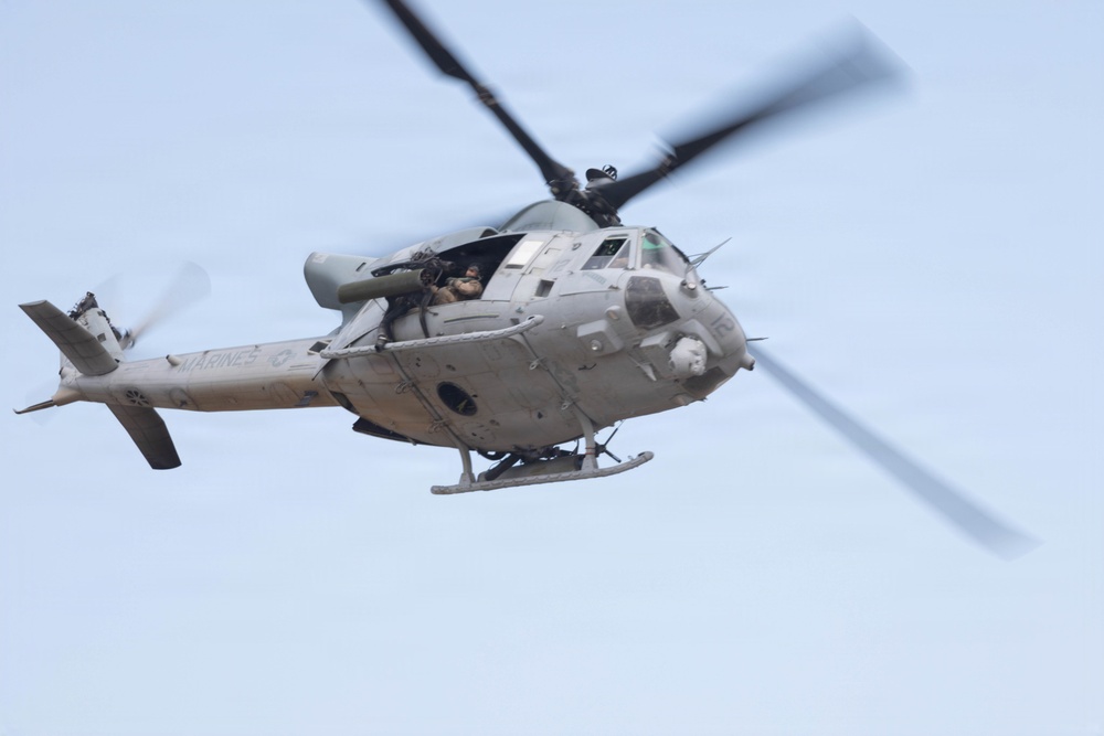 U.S. Marines coordinate close air support during Exercise Garnet Rattler