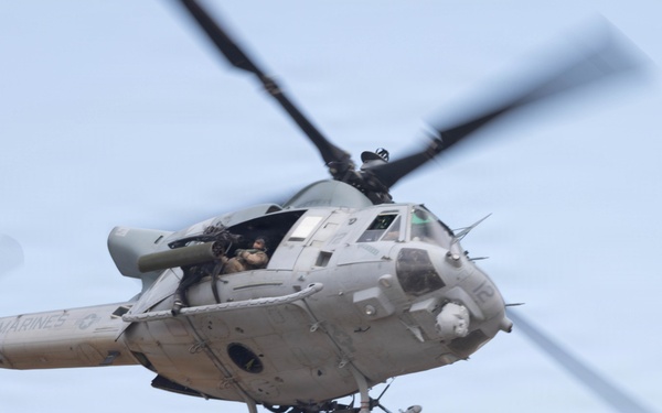 U.S. Marines coordinate close air support during Exercise Garnet Rattler