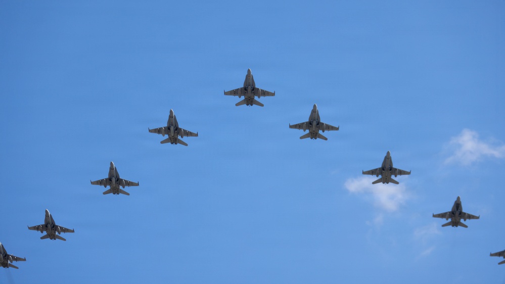VMFA-312 Fly the Barn