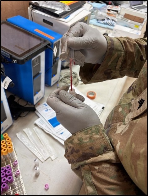 MTEAC Assesses Man Portable Diagnostics System