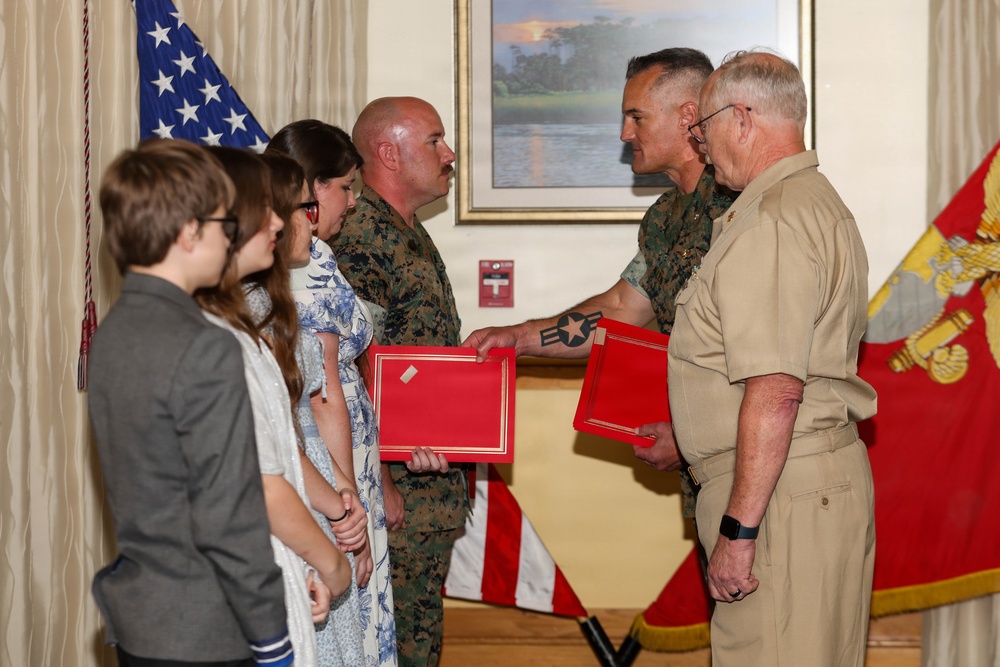 MCAS Beaufort GySgt. Ford's Retirement