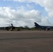 B-1B Lancers takeoff for conditioning flight