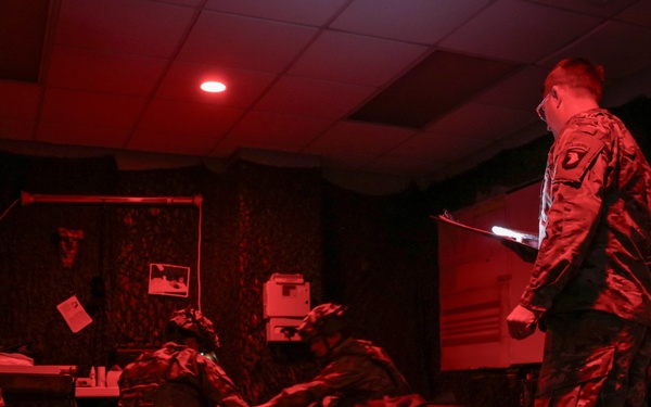 BACH Medics, 101st Soldiers Complete High-Stress Trauma Training