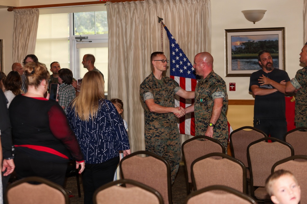 MCAS Beaufort GySgt. Ford's Retirement