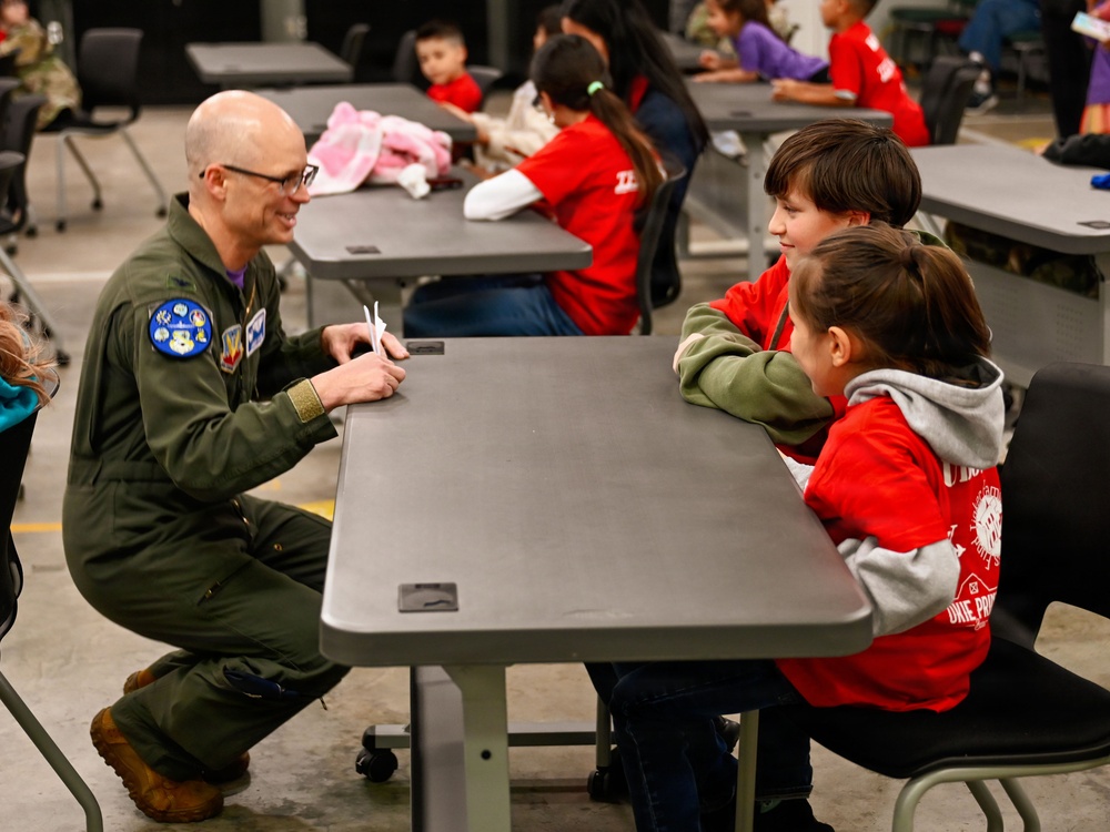 552nd ACW Supports KUDOS Event for Military Children