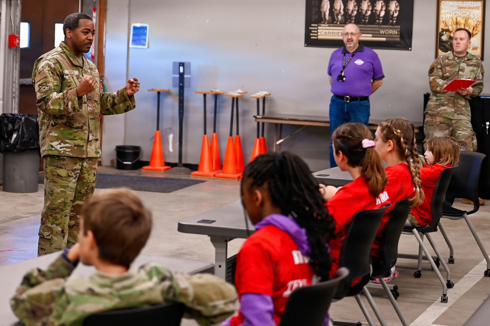 552nd ACW Supports KUDOS Event for Military Children