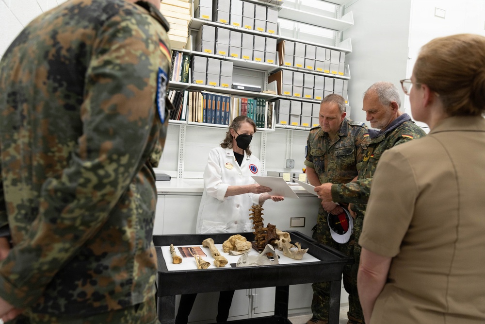 Tour for Directors of Ulm  Hospital, Germany, and Walter Reed National Military Medical Center