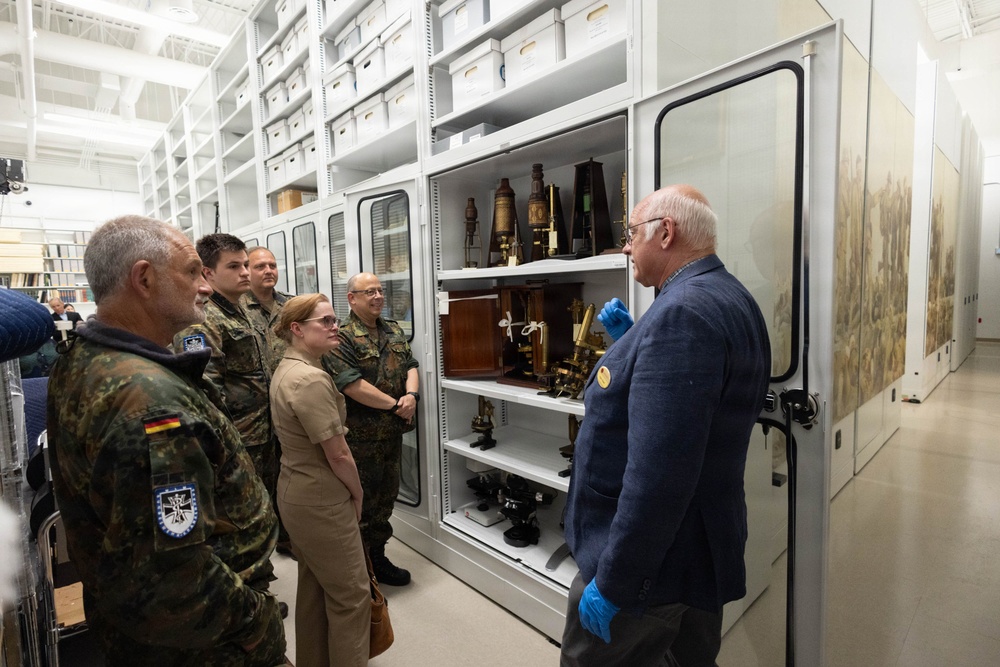Tour for Directors of Ulm  Hospital, Germany, and Walter Reed National Military Medical Center