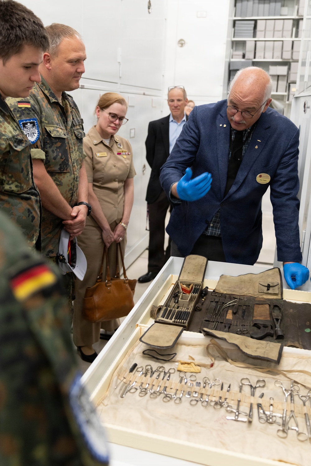 Tour for Directors of Ulm  Hospital, Germany, and Walter Reed National Military Medical Center