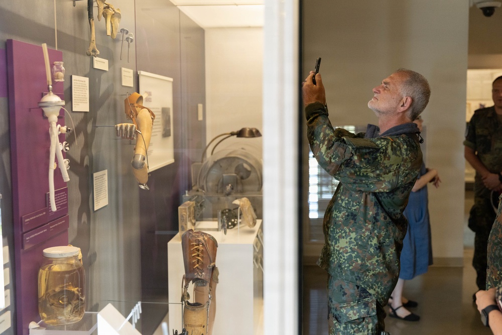 Tour for Directors of Ulm  Hospital, Germany, and Walter Reed National Military Medical Center
