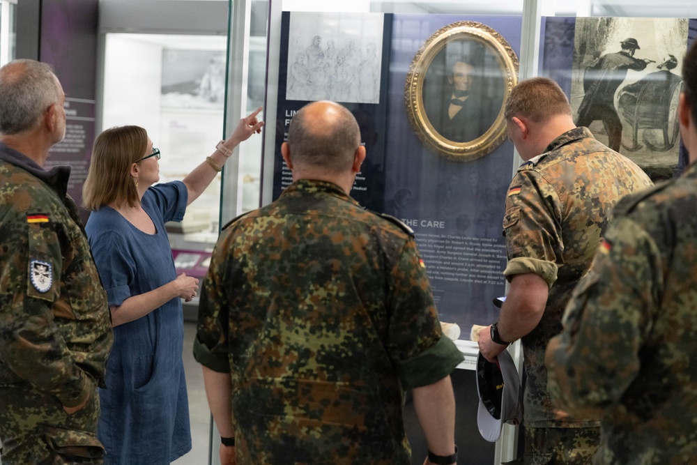 Tour for Directors of Ulm  Hospital, Germany, and Walter Reed National Military Medical Center