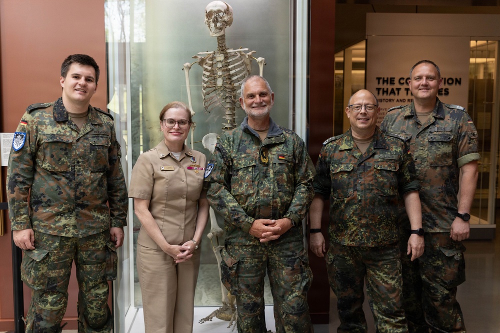 Tour for Directors of Ulm  Hospital, Germany, and Walter Reed National Military Medical Center