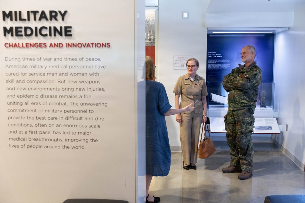 Tour for Directors of Ulm  Hospital, Germany, and Walter Reed National Military Medical Center