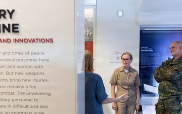 Tour for Directors of Ulm  Hospital, Germany, and Walter Reed National Military Medical Center