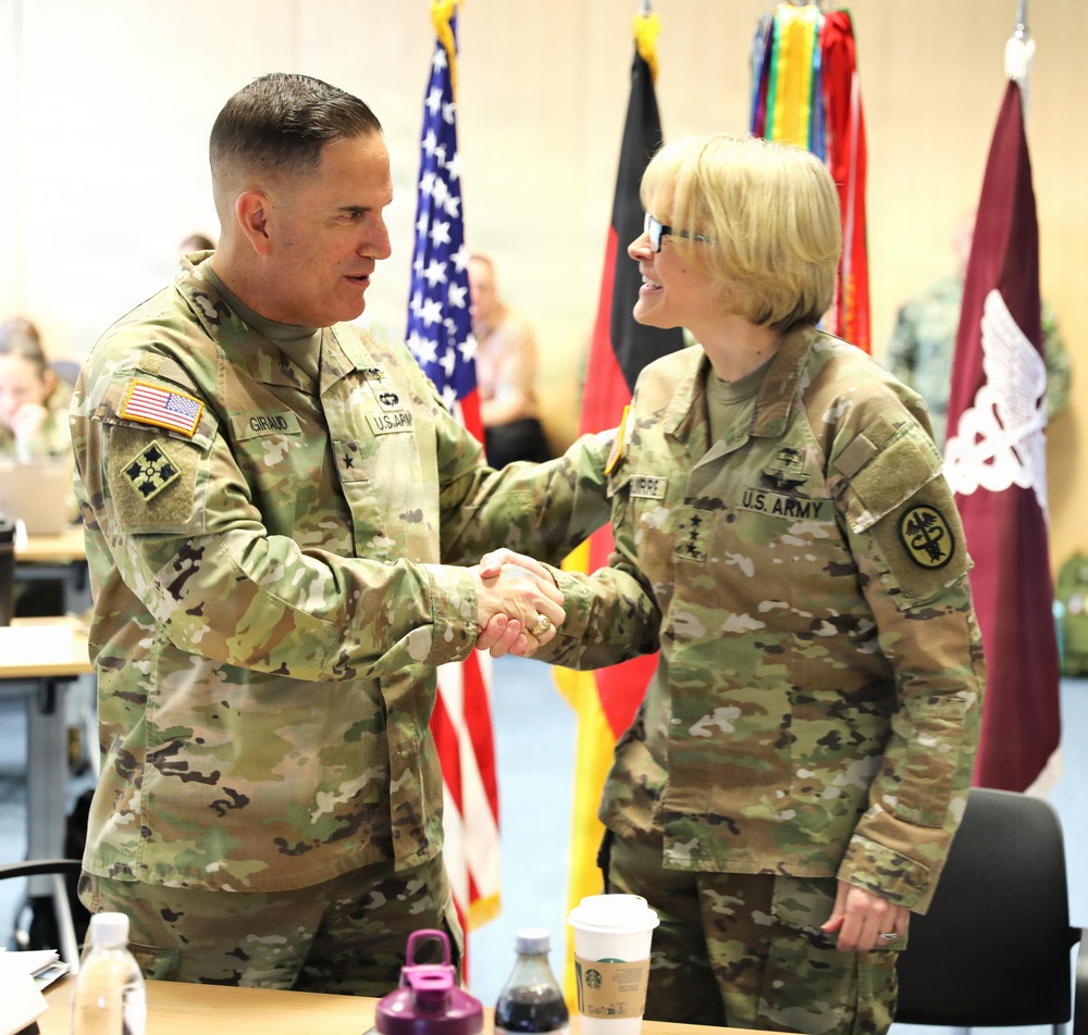 U.S. Army Surgeon General speaks at Senior Military Medical Leader Forum in Germany